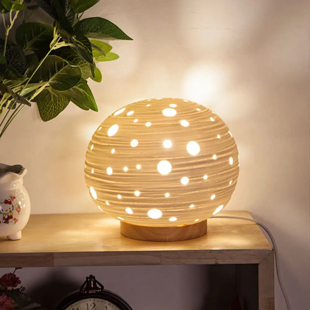 coastal style table lamps with nautical elements for beach housescoastal style table lamps with nautical elements for beach housesContemporary White Desk Lamp - Laser-Cut Ball Ceramics Shade - 1 Head Night Table Light coastal style table lamps with nautical elements for beach housescoastal style table lamps with nautical elements for beach housesContemporary White Desk Lamp - Laser-Cut Ball Ceramics Shade - 1 Head Night Table Light