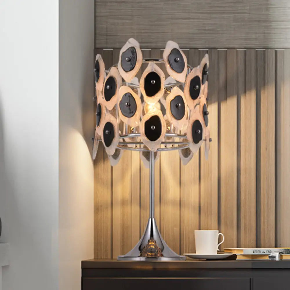 mid century modern table lamps with iconic designs for a stylish studymid century modern table lamps with iconic designs for a stylish studyModern Chrome Table Lamp with Metal Drum Shade - Perfect for Living Rooms and Nightstands