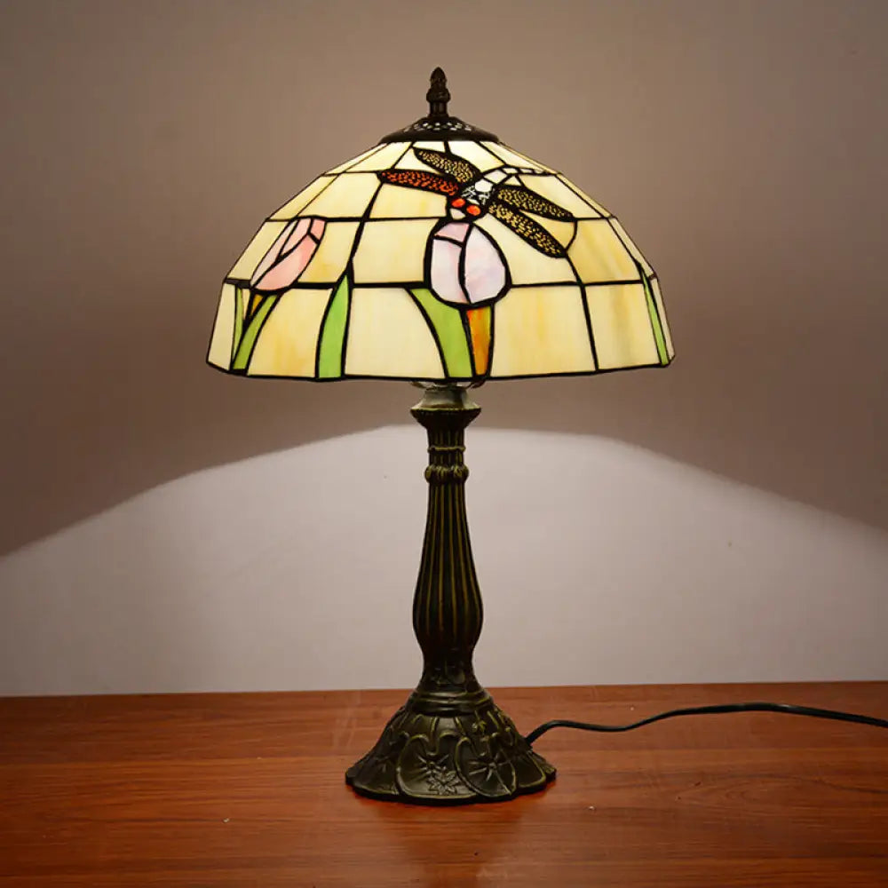 crystal table lamps with dazzling prisms for a glamorous effectcrystal table lamps with dazzling prisms for a glamorous effectTiffany Dragonfly Nightstand Lamp with Colorful Bowl Shade