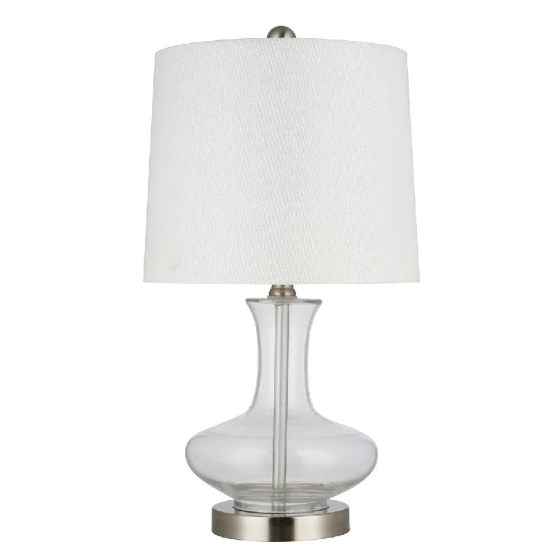 mid century modern table lamps with iconic designs for a stylish studymid century modern table lamps with iconic designs for a stylish study20.5" Clear Glass Table Lamp, LED bulb included - 11x11x20.25