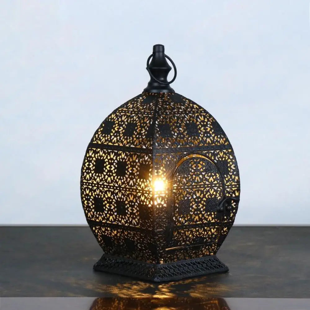 crystal table lamps with dazzling prisms for a glamorous effectcrystal table lamps with dazzling prisms for a glamorous effectAntiqued Metal Candlestick Nightstand Lamp in Black - 1 Head, 5"/6.5" Wide