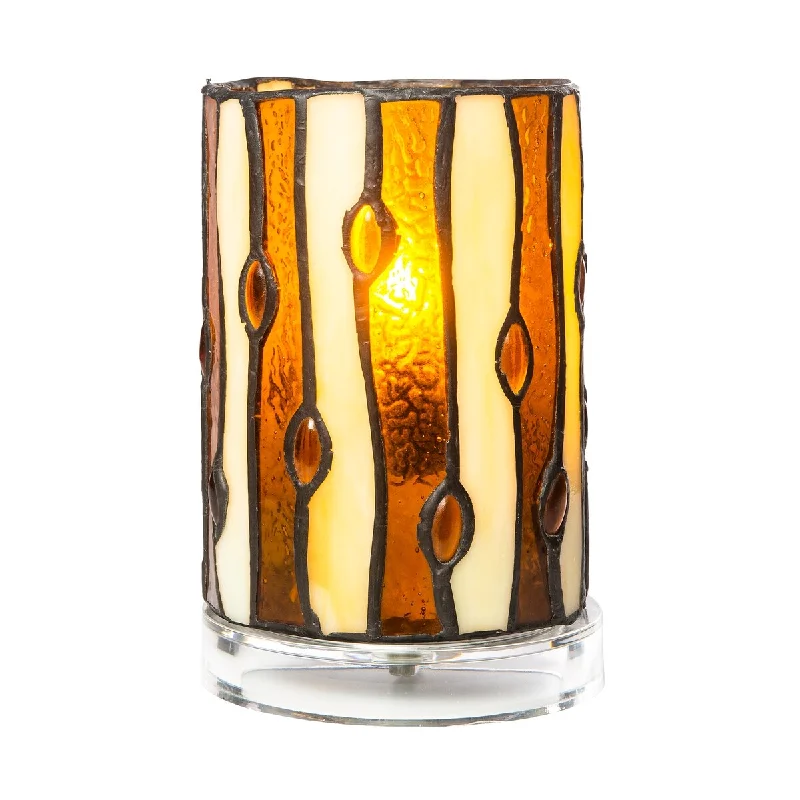 art deco table lamps with geometric shapes for a retro touchart deco table lamps with geometric shapes for a retro touch6.25 inches Tall Diamond Hill Tiffany Accent Lamp - 6.25 inches Tall