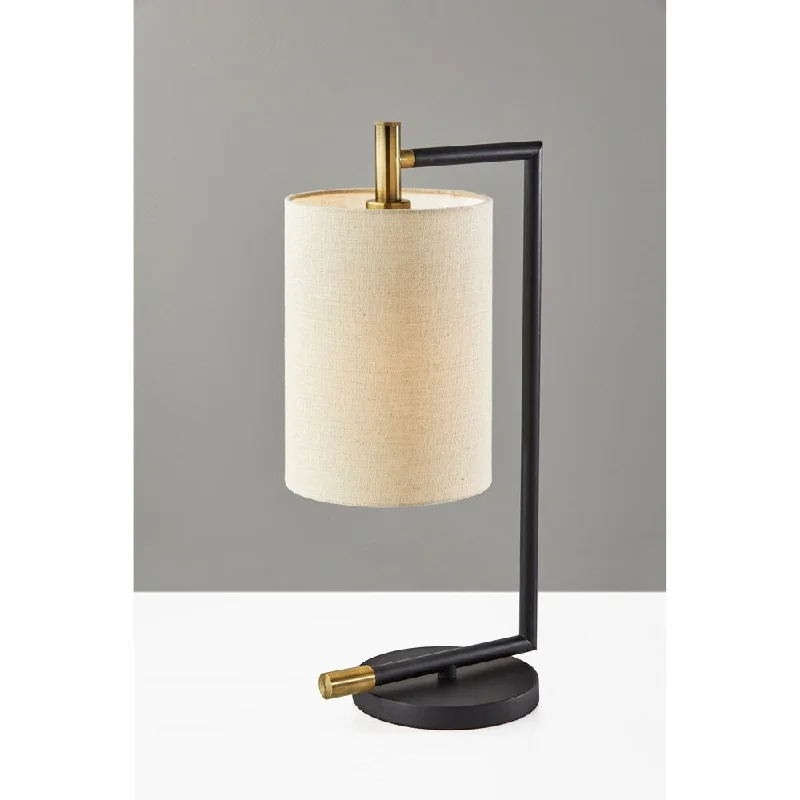 marble table lamps with a luxurious veined pattern for high end decormarble table lamps with a luxurious veined pattern for high end decorAdesso Antique Brass Garrett Table Lamp