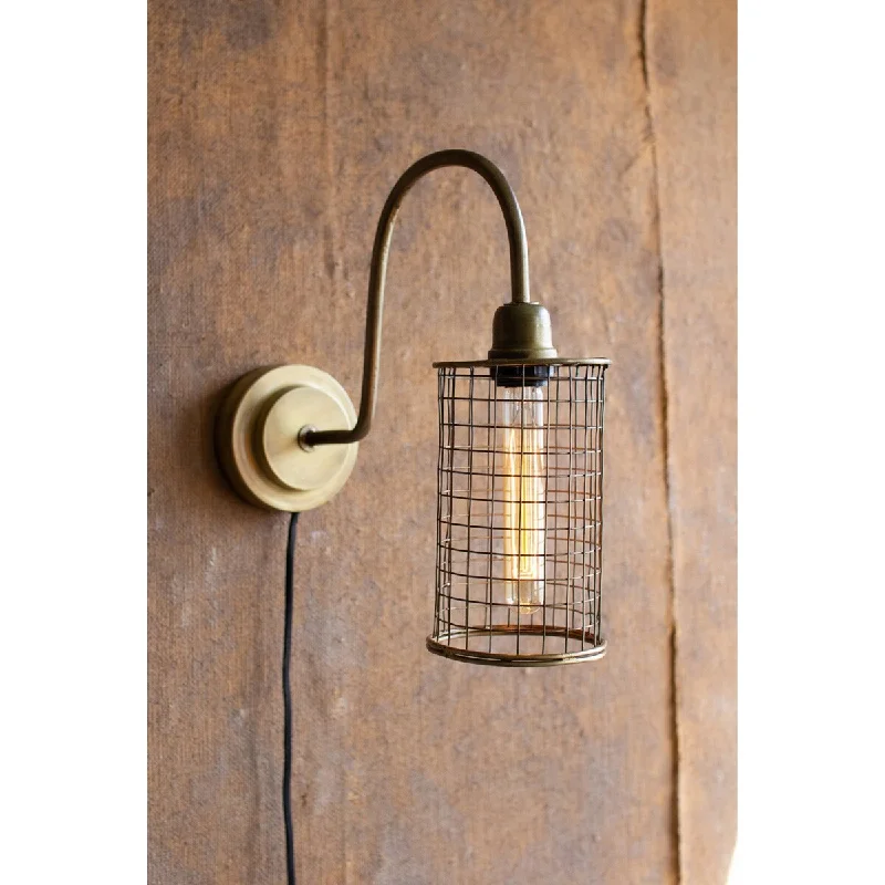 victorian style table lamps with ornate details for traditional homesvictorian style table lamps with ornate details for traditional homesAntique Brass Wall Lamp With Wire Mesh Shade - 14-inch Tall