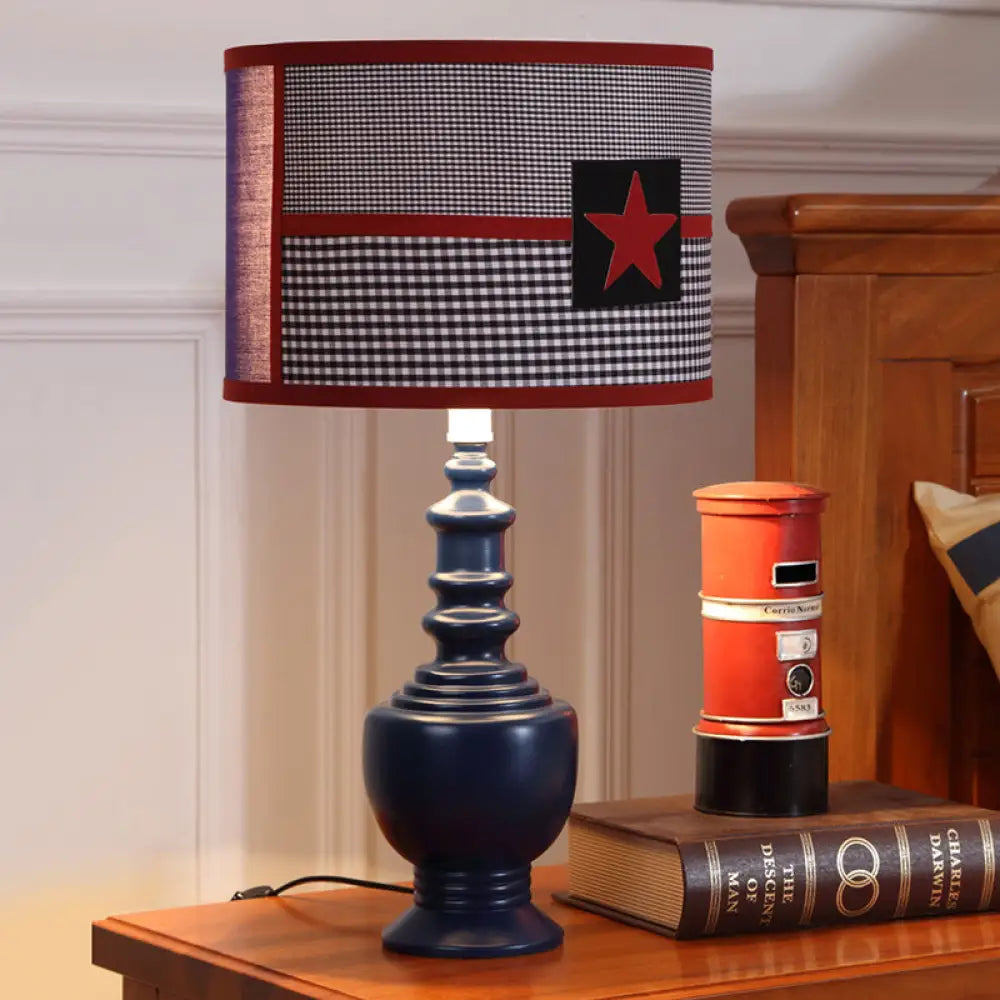 crystal table lamps with dazzling prisms for a glamorous effectcrystal table lamps with dazzling prisms for a glamorous effectBlue Cylinder Nightstand Lamp - Modern Star Shape Reading Light