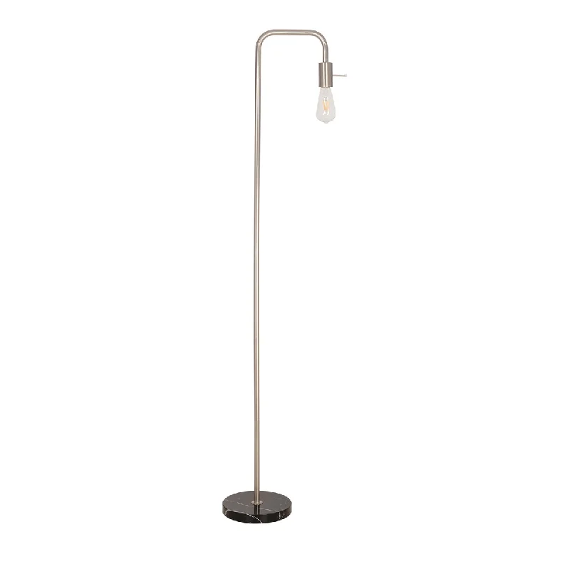 fabric table lamps with a linen shade for a relaxed and breathable lookfabric table lamps with a linen shade for a relaxed and breathable lookBrushed Steel & Black Marble Decal Floor Lamp