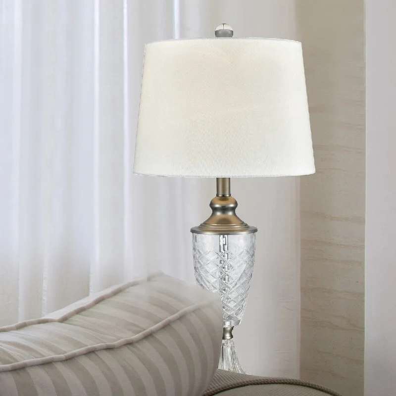 ceramic table lamps with hand painted designs for an artistic touchceramic table lamps with hand painted designs for an artistic touchCastle Mountain 24 Lead Crystal Table Lamp