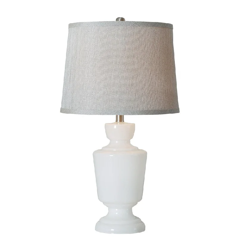ceramic table lamps with hand painted designs for an artistic touchceramic table lamps with hand painted designs for an artistic touchDevina White/ Silver Metallic Table Lamp