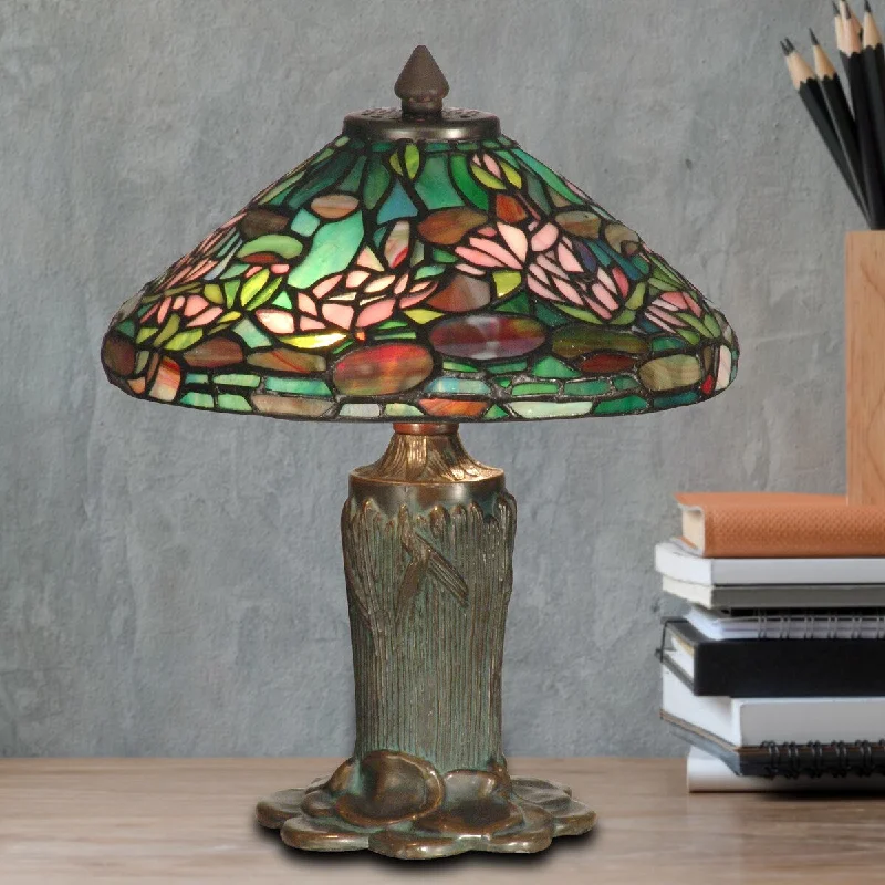bohemian table lamps with colorful patterns for eclectic bedroomsbohemian table lamps with colorful patterns for eclectic bedroomsDunkirk Tiffany Table Lamp