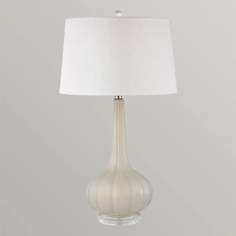 wooden table lamps with natural grain for a warm and organic feelwooden table lamps with natural grain for a warm and organic feelEva Home One Light Table Lamp Abbey Lane Off White - Exact Size