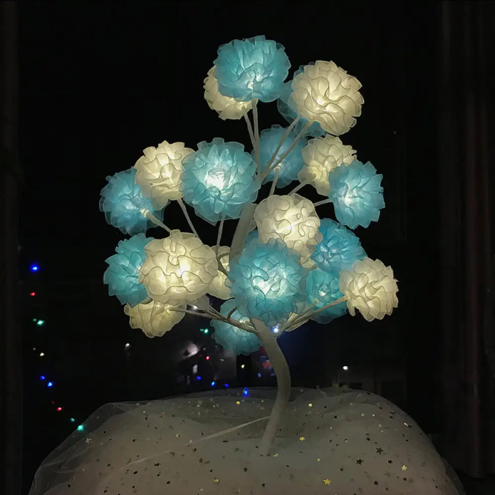 industrial style table lamps with exposed bulbs for loft apartmentsindustrial style table lamps with exposed bulbs for loft apartmentsArt Deco LED Nightstand Lamp: Floral Night Light with Branching Design - White/Pink/Blue for Living Room Décor