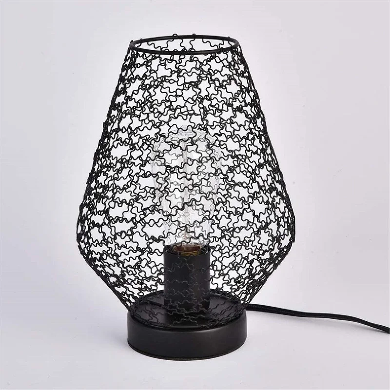modern minimalist table lamps for contemporary living roomsmodern minimalist table lamps for contemporary living roomsFranny black cage table lamp