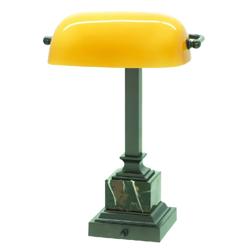 metal table lamps with a matte black finish for a sleek appearancemetal table lamps with a matte black finish for a sleek appearanceHouse of Troy DSK430MB One Light Table Lamp Shelburne Mahogany Bronze - One Size