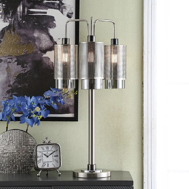 leather table lamps with a distressed texture for a rugged charmleather table lamps with a distressed texture for a rugged charmJeff 35" Metal Table Lamp - N/A