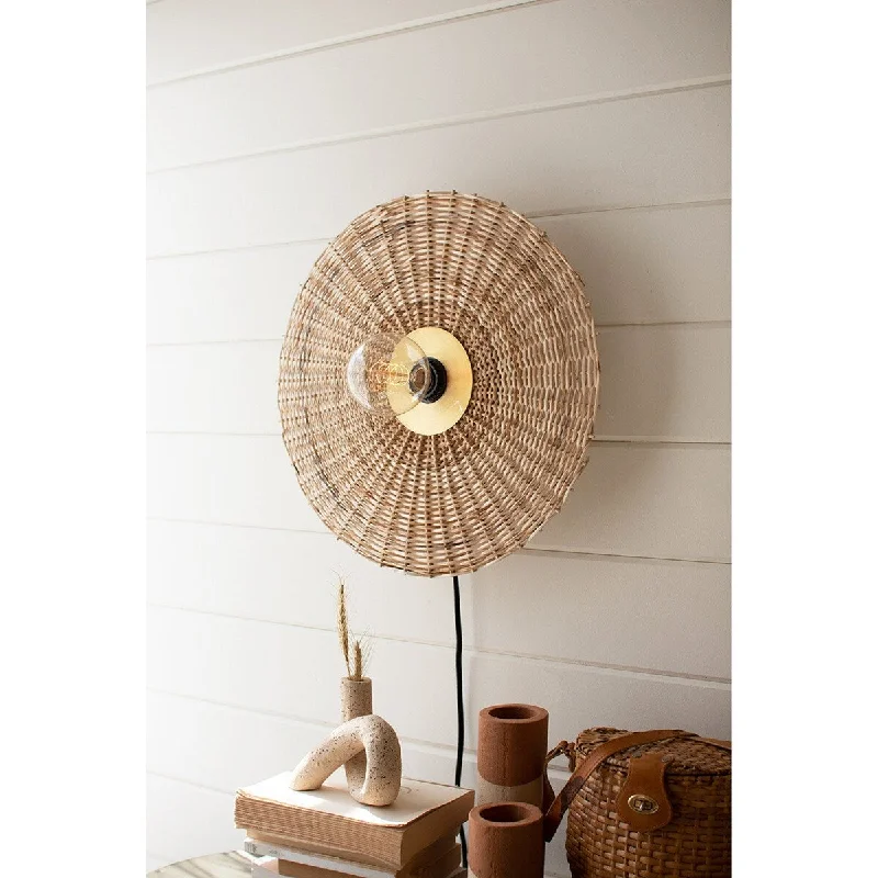 gothic style table lamps with dark finishes for a mysterious lookgothic style table lamps with dark finishes for a mysterious lookKalalou Rattan and Brass Wall Sconce Lamp - 18 -inch Diameter