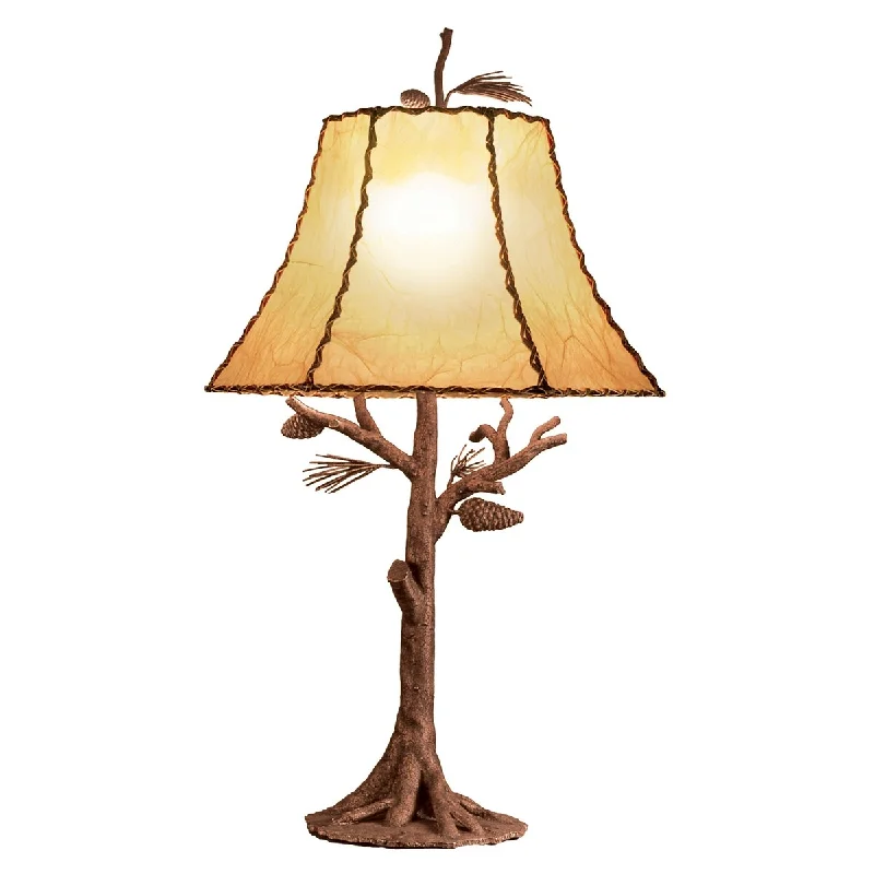 gothic style table lamps with dark finishes for a mysterious lookgothic style table lamps with dark finishes for a mysterious lookKalco 872PD One Light Table Lamp Ponderosa Ponderosa - One Size