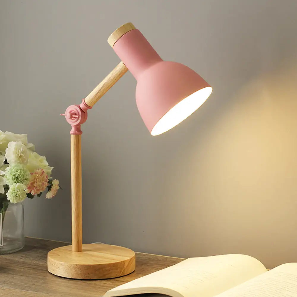 asian inspired table lamps with bamboo accents for a zen atmosphereasian inspired table lamps with bamboo accents for a zen atmosphereMacaron Dome Table Lamp: Metal Reading Light for Study Room, with Rotatable Wood Arm - White/Black/Pink
