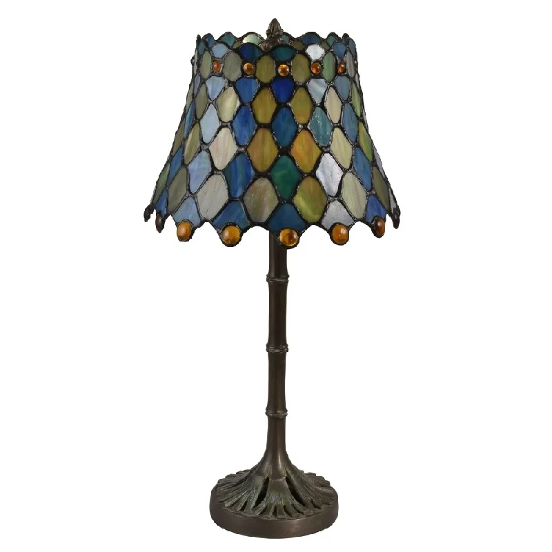 wooden table lamps with natural grain for a warm and organic feelwooden table lamps with natural grain for a warm and organic feelMaile Tiffany Brass Accent Lamp