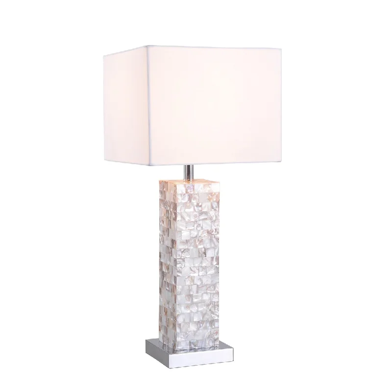metal table lamps with a matte black finish for a sleek appearancemetal table lamps with a matte black finish for a sleek appearanceMarino Mother of Pearl Accent Lamp