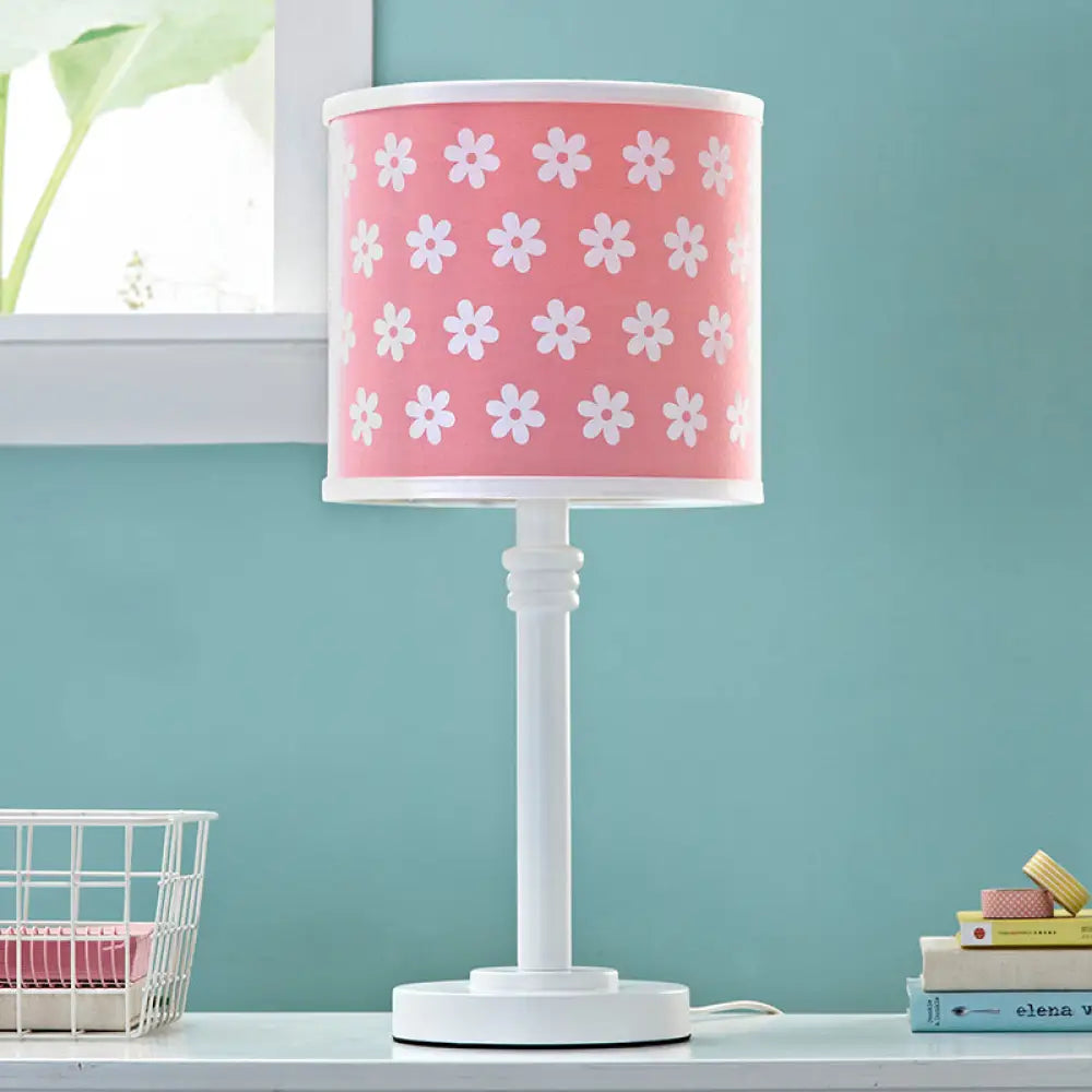 ceramic table lamps with hand painted designs for an artistic touchceramic table lamps with hand painted designs for an artistic touchWooden Drum Lamp: Modern Single-Light Nightstand Light for Bedroom Reading in Pink