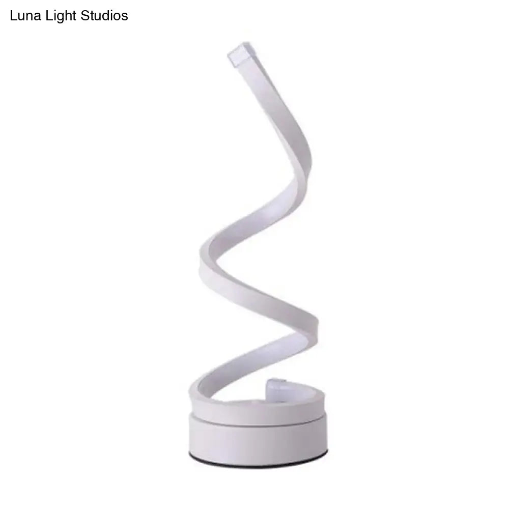 mid century modern table lamps with iconic designs for a stylish studymid century modern table lamps with iconic designs for a stylish studyModernist LED Desk Light: White Spiral Task Lighting with Acrylic Shade in White/Warm Light