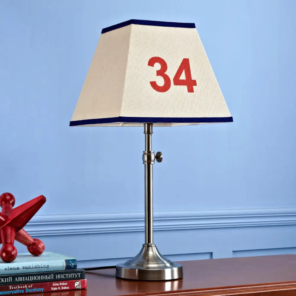 leather table lamps with a distressed texture for a rugged charmleather table lamps with a distressed texture for a rugged charmContemporary Metal Table Lamp with Number Pattern for Bedroom - Beige Night Lighting
