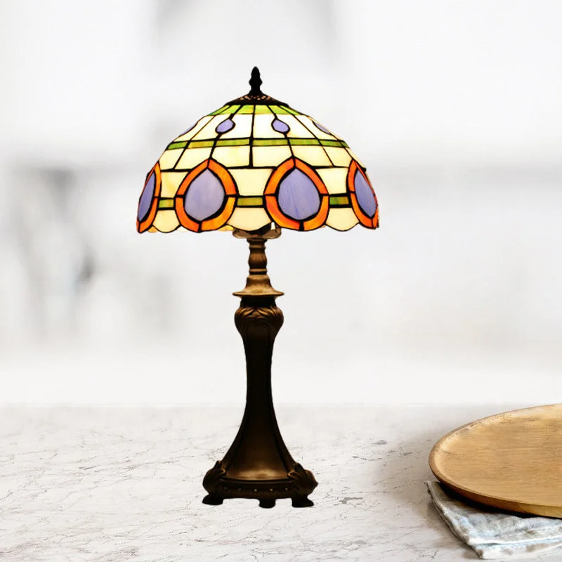 art deco table lamps with geometric shapes for a retro touchart deco table lamps with geometric shapes for a retro touchTiffany Style Painted Diamond Grid Glass Table Lamp with Bronze Base - 1 Head Nightstand Light