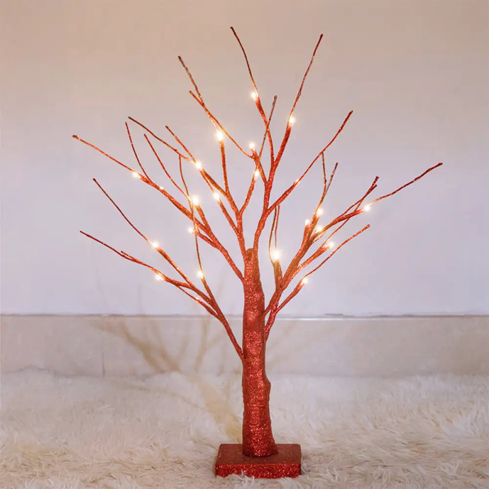 marble table lamps with a luxurious veined pattern for high end decormarble table lamps with a luxurious veined pattern for high end decorModern LED Plastic Nightstand Light - Red Tree Night Table Lamp for Living Room