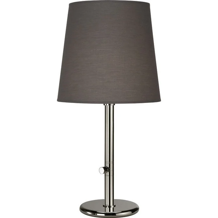wooden table lamps with natural grain for a warm and organic feelwooden table lamps with natural grain for a warm and organic feelRobert Abbey 2082G One Light Accent Lamp Rico Espinet Buster Chica Pol - Exact Size
