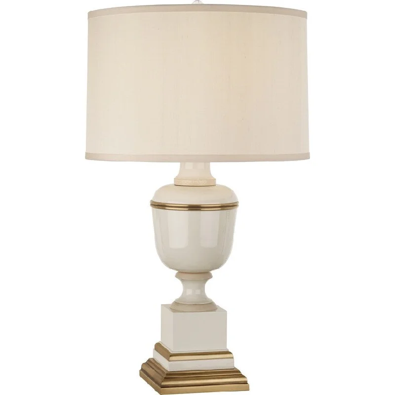 gothic style table lamps with dark finishes for a mysterious lookgothic style table lamps with dark finishes for a mysterious lookRobert Abbey 2601X One Light Table Lamp Annika Ivory Lacquered Paint w - Exact Size