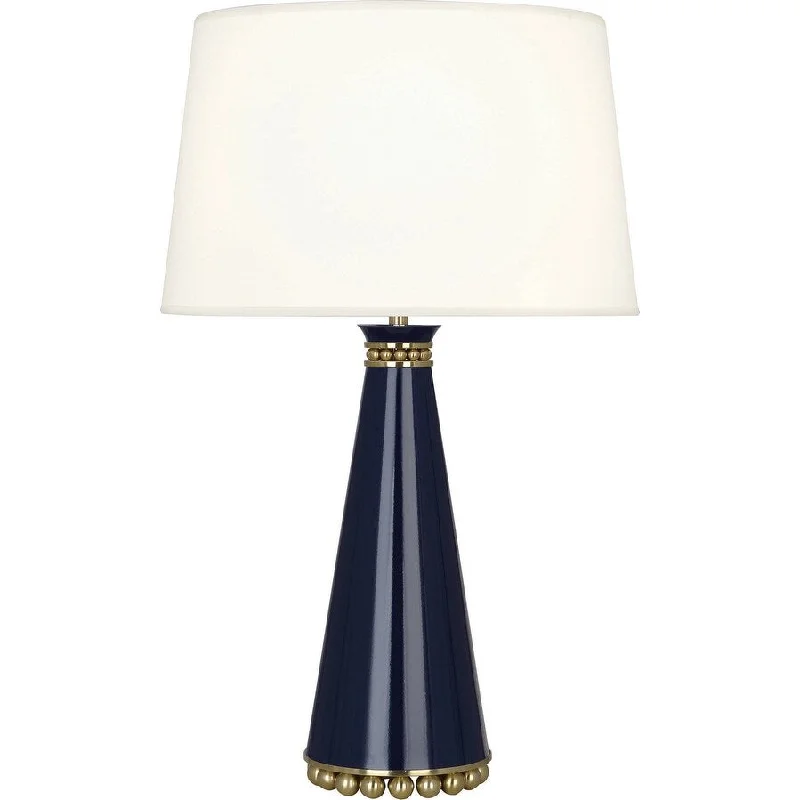mid century modern table lamps with iconic designs for a stylish studymid century modern table lamps with iconic designs for a stylish studyRobert Abbey MB44X One Light Table Lamp Pearl Midnight Blue Lacquered - Exact Size