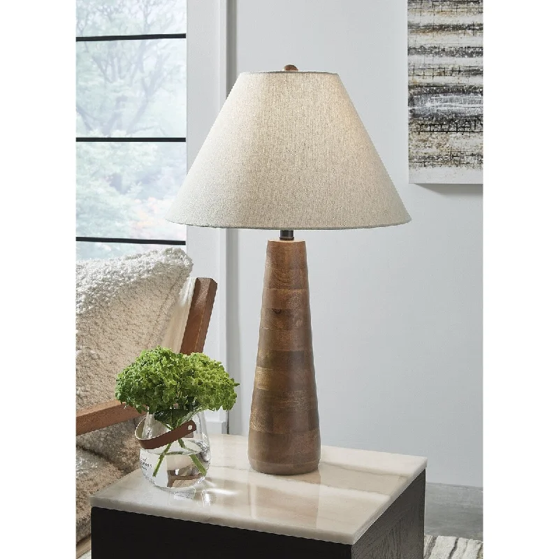 industrial style table lamps with exposed bulbs for loft apartmentsindustrial style table lamps with exposed bulbs for loft apartmentsSignature Design by Ashley Danset Brown Table Lamp - 18.13" W x 18.13" D x 30.13" H