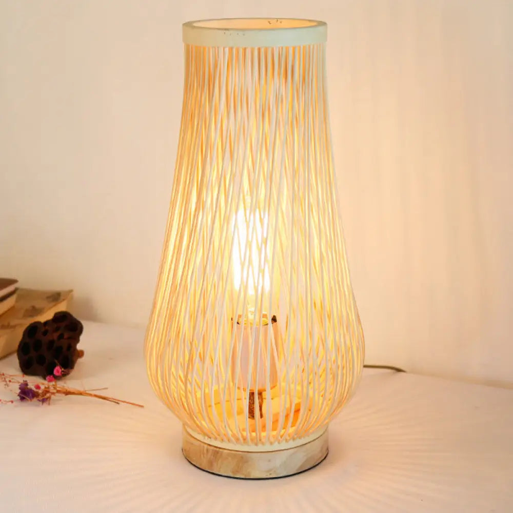 art deco table lamps with geometric shapes for a retro touchart deco table lamps with geometric shapes for a retro touchAsian Style Beige Table Lamp with Bamboo Shade - Perfect for Bedroom Desk