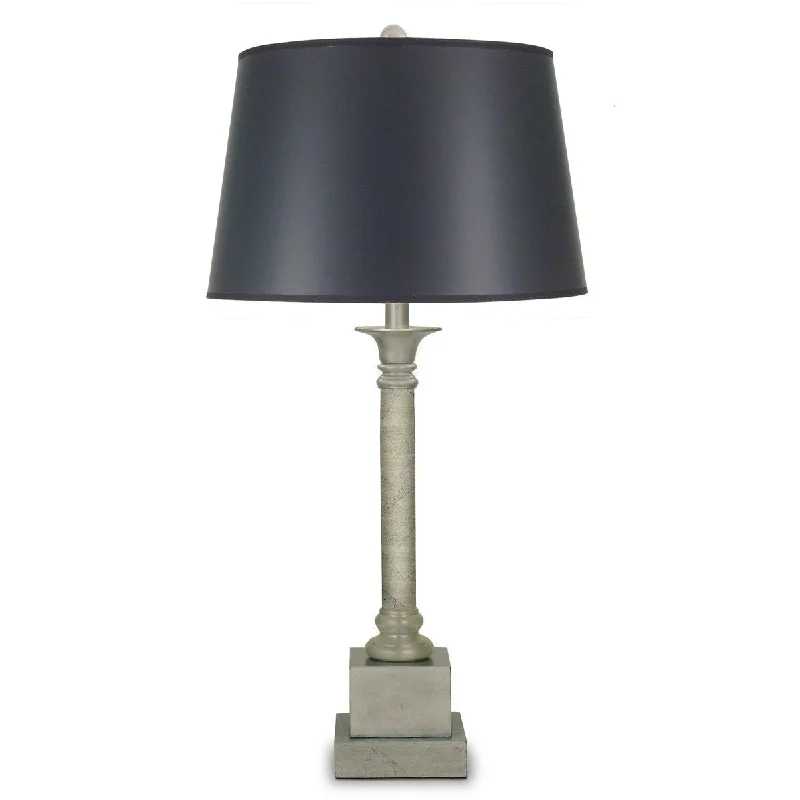 bohemian table lamps with colorful patterns for eclectic bedroomsbohemian table lamps with colorful patterns for eclectic bedroomsStiffel TL-K54-N7685-SL Signature 31 inch 150 watt Silver Leaf Table - One Size