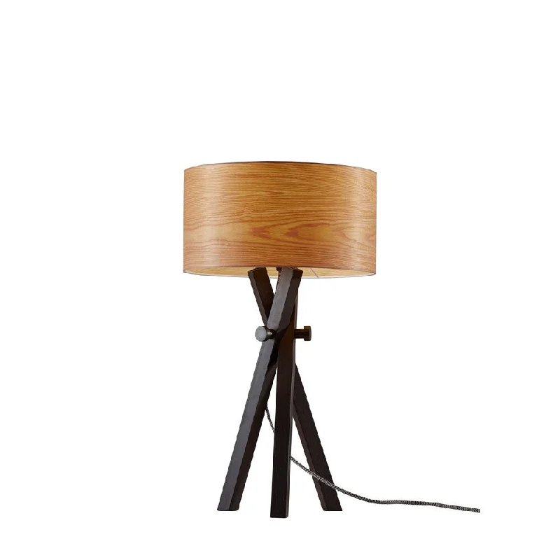 bohemian table lamps with colorful patterns for eclectic bedroomsbohemian table lamps with colorful patterns for eclectic bedroomsStrick & Bolton Hestina Black Wood Table Lamp