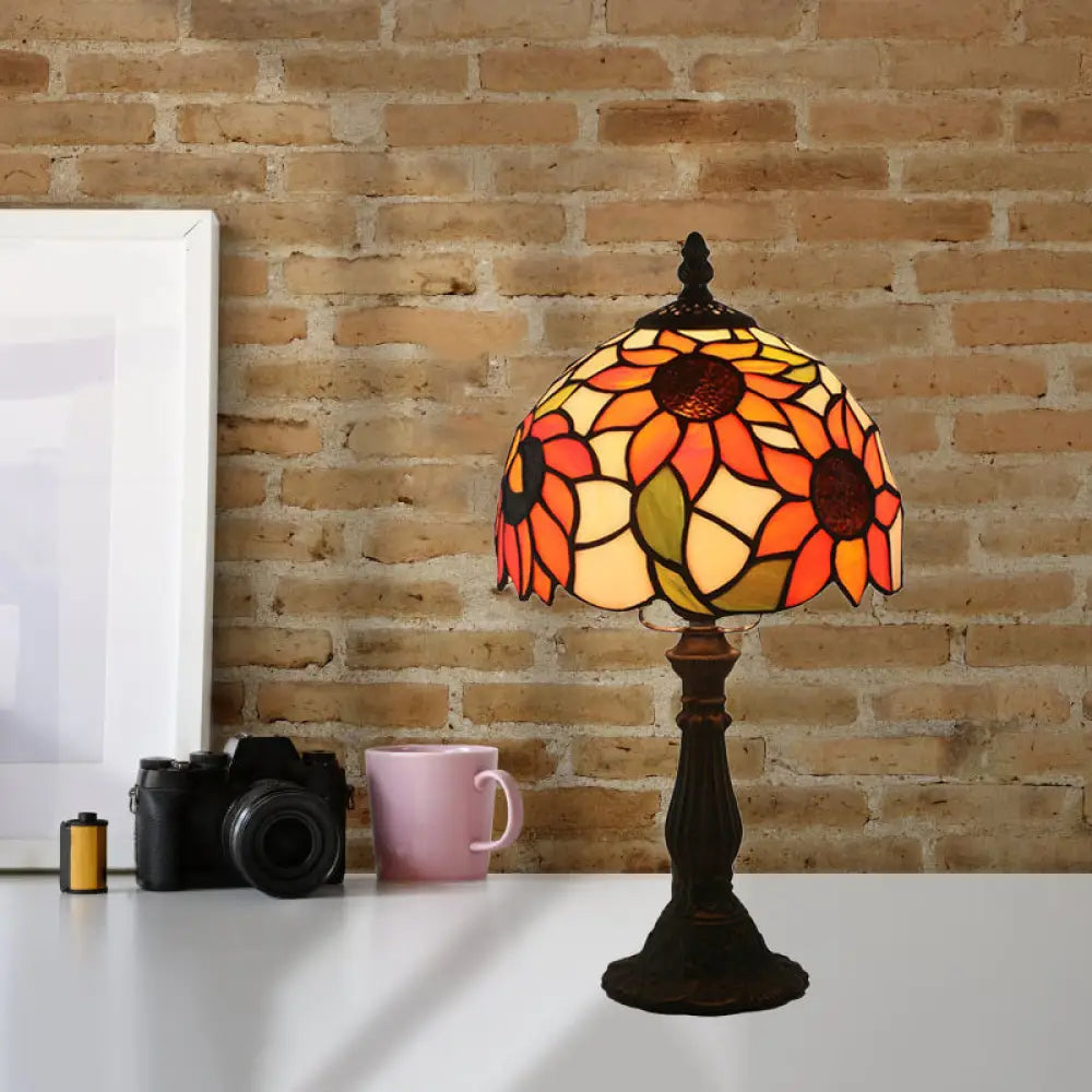 art deco table lamps with geometric shapes for a retro touchart deco table lamps with geometric shapes for a retro touchHand Cut Glass Sunflower Desk Light with Bronze Finish & Domed Shade