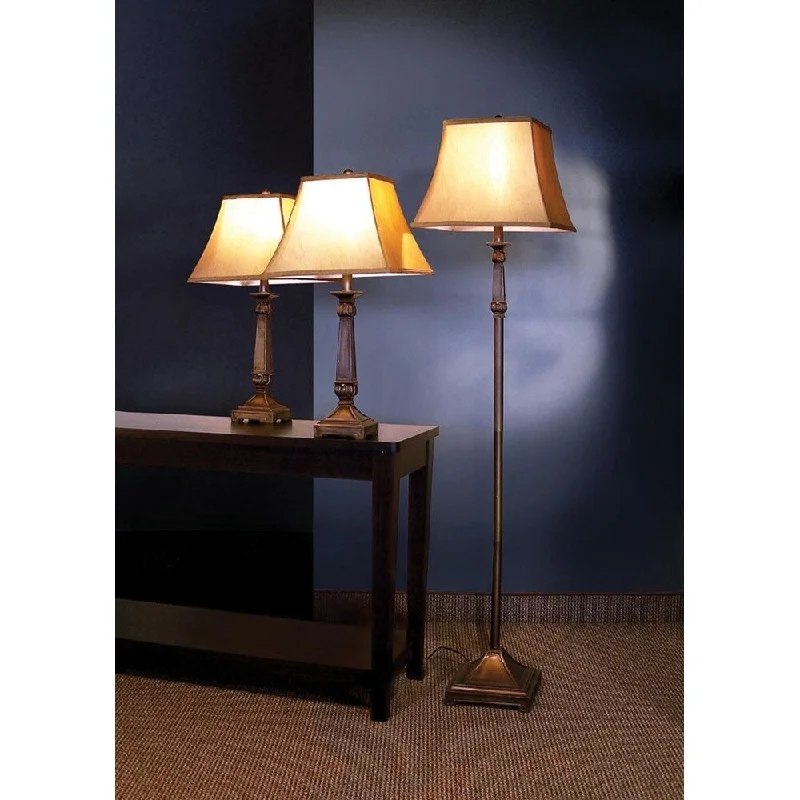 modern minimalist table lamps for contemporary living roomsmodern minimalist table lamps for contemporary living roomsTabitha Traditional Beige 3-piece Lamp Set